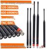 Foldable High-Gain Wireless Microphone Antenna with Bayonet Mount (BNC/TNC Compatible)