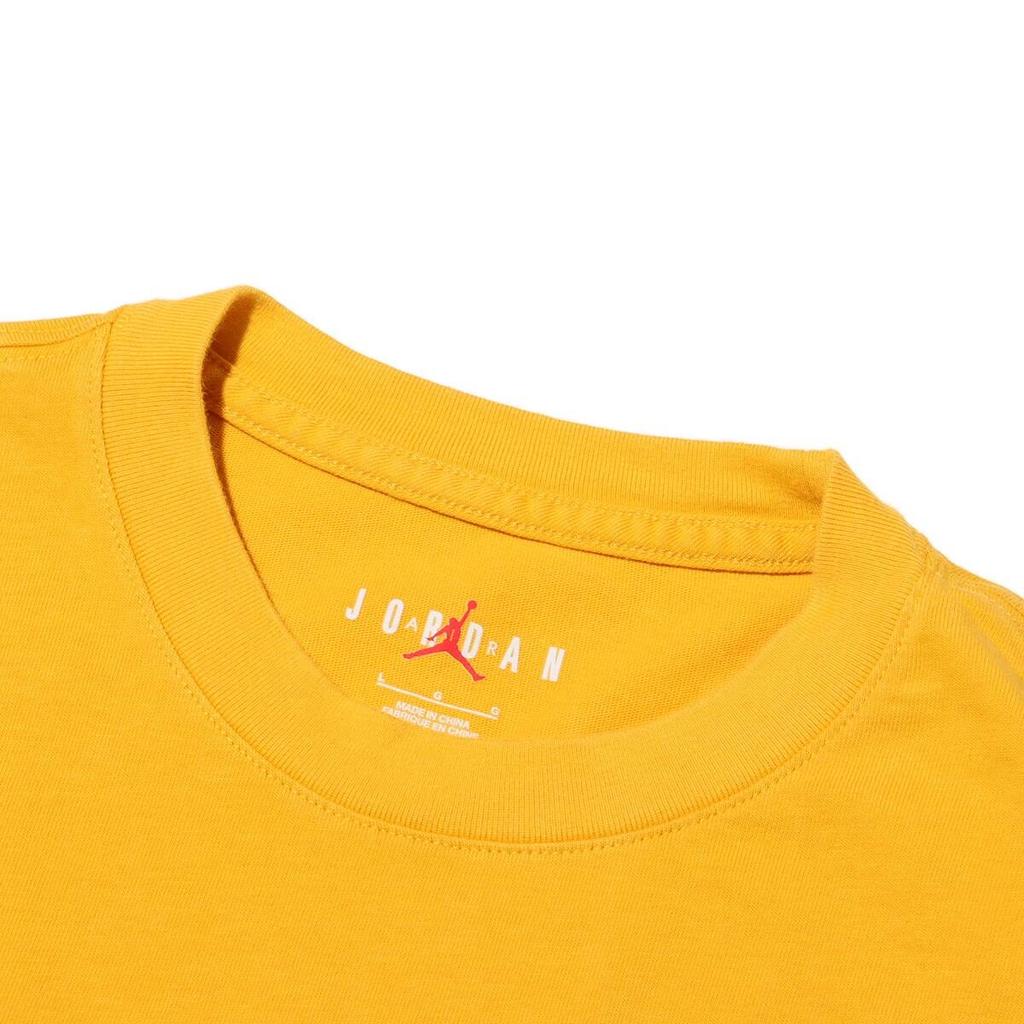 Jordan T Shirt Men's Ochre Yellow DZ0605-752