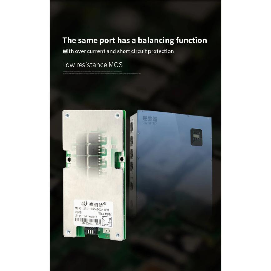 JBD BMS 4S 12V Lifepo4 60A 50A 40A 30A Common Port Bms Lithium Battery Balance Circuit Board For Electric Energy Storage Tools