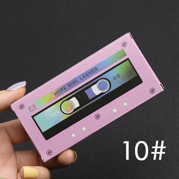 Private Label Natural 3d Vegan 5 Magnets Magnetic Faux Mink False Eyelashes No Glue No Eyeliner