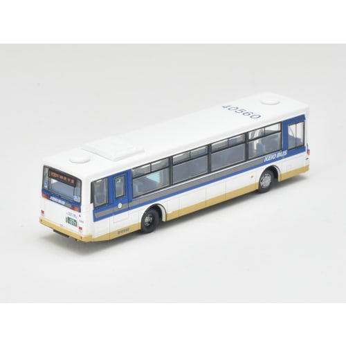 The Bus Collection: Keio Bus Goodbye Nishiko 96MC Medium-Sized Long Bus in Keio Bus Colors, Set of 2, Diorama Supplies