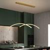 Modern LED Pendant Light For Living Room Kitchen Bar Restaurant Hanging Lamps Minimalist Long Chandelier Decor Lighting Fixtures