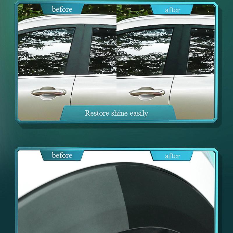 HGKJ-AUTO-S24 Car Plastic Polishing and Repairing Agent Refreshing Renovator Agent  Car Polishing Tool Waterproof and