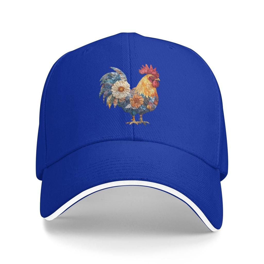 Lifelike Rooster Denim Chicken Baseball Caps Snapback Baseball Hats Breathable Casual Casquette Outdoor for Men And Women