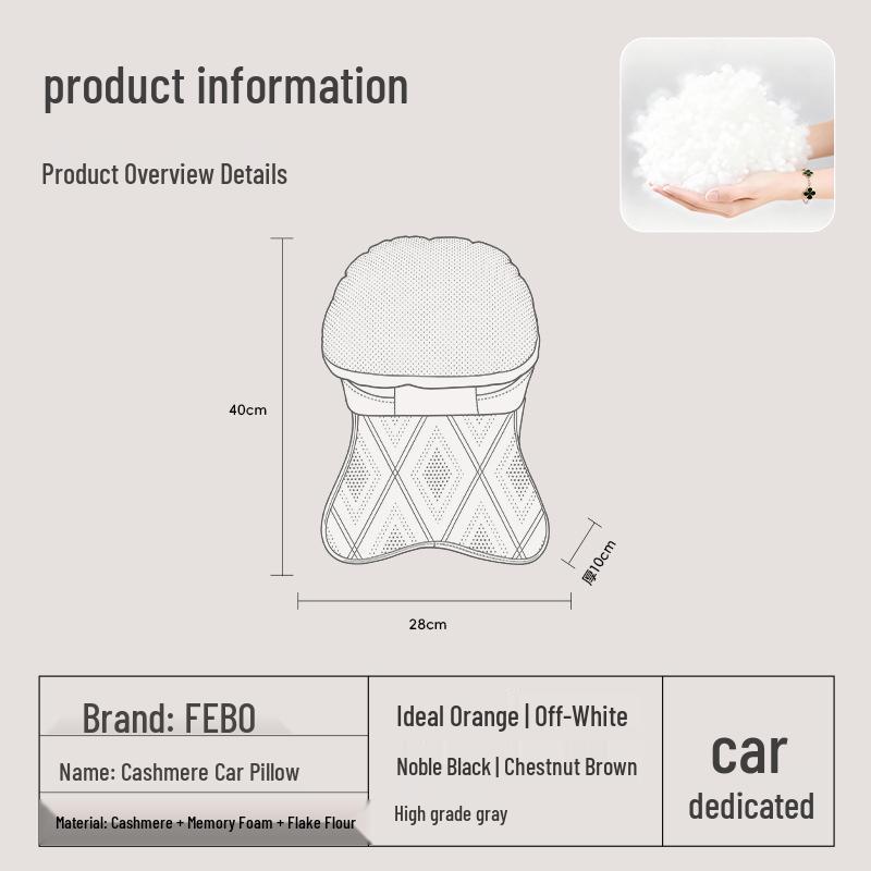 BYD D9/N9/N7/N8/Z9GT Car Headrest Neck Protection Pillow for Sports Seats