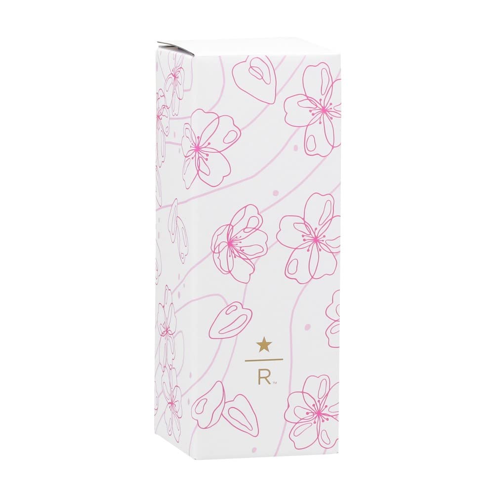 Starbucks Reserve Stainless Steel Bottle, White, Sakura 2023, 355ml, Starbucks Tumbler