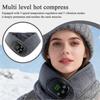 Neck Warmer Pillow - Thermal Splint with 5 Heat Levels | Electric Heated Neck Scarf with Vibratory Massage - For Women and Men, Elderly, Daily Relaxat