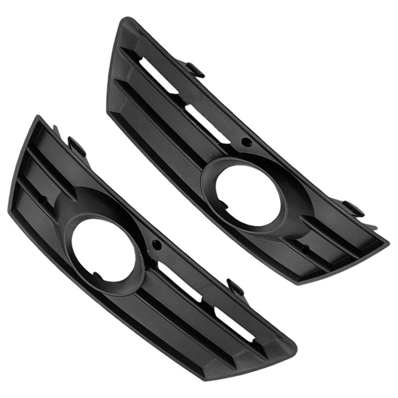 Car Front Fog Light Grille Cover Trim for Volkswagen CC 2008 2009 2010 2011 2012 8853665C 8853666C
