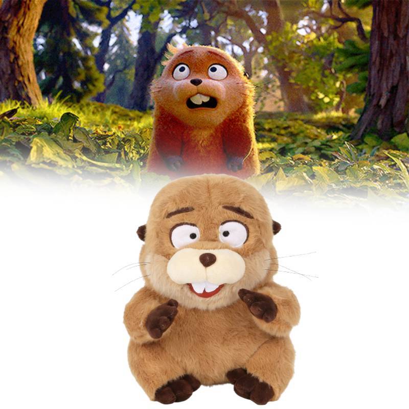 Beaver Plush Toy With Pp Cotton Filling For Kids And Collectors