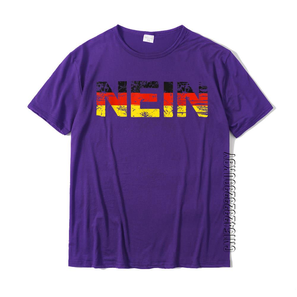 Germany Nein Funny German Oktoberfest Apparel T-Shirt Cosie Casual Tops Shirts Classic Cotton Men Top T-Shirts