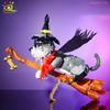 Non-Toxic Halloween Wizard Cat Dog Ghosts Pumpkin Houses Model Building Block Diy Haunted House Bat Bricks Toys For Adult Gift