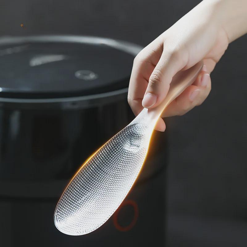 Mimu.TPX Non-Stick Rice Spoon with Bracket for Electric Rice Cooker
