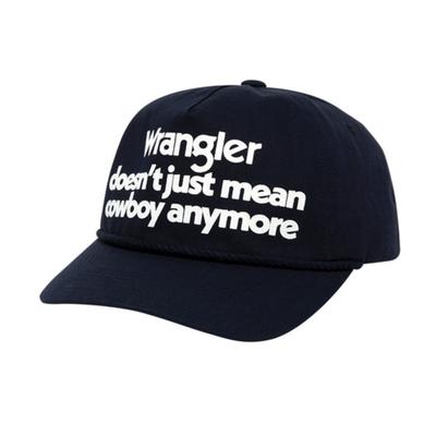 Wrangler Kabel Logo Placard Cap Navy