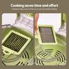 with Drain Basket Vegetable Chopper Stainless Steel Kitchen Slicer Food Grater  for Onion