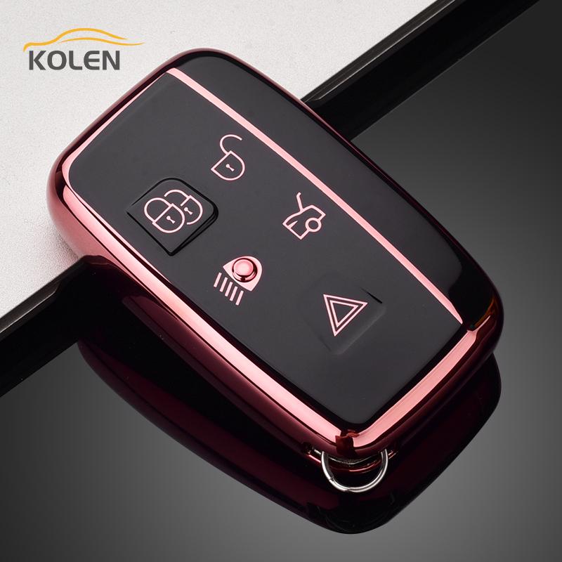 Tpu Car Remote Key Case Cover Shell Fob For Land Rover A9 Range Rover Sport Evoque Freelander 2 Discovery Jaguar Xe Xj Xf Guitar