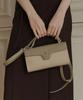 David Jones Le Mare 3-Way Petit Flap Baguette Leather Bag Olive Branch (Cm8370)