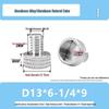 1/4 Aluminum Alloy Hand-Tightened Drone Gimbal Adjustment Screw
