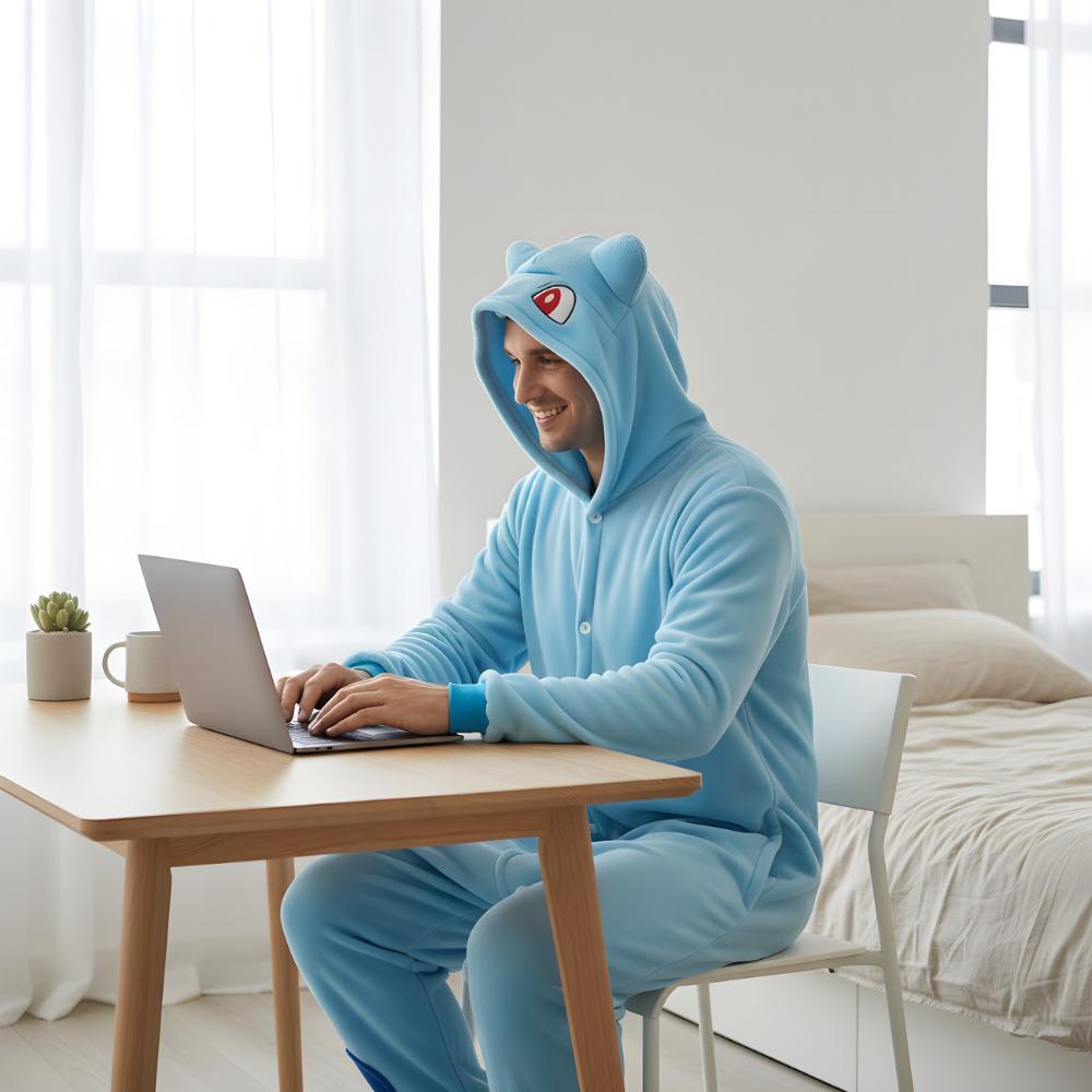 Piżama Onesie Kigurumi Kostium Przebranie Pokemon Bulbasaur S: 145 - 155Cm