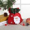 Decorations For Kids Stockings Xmas Drawstring Bags Wrapping Pouch Christmas Gift Bag Candy Bags
