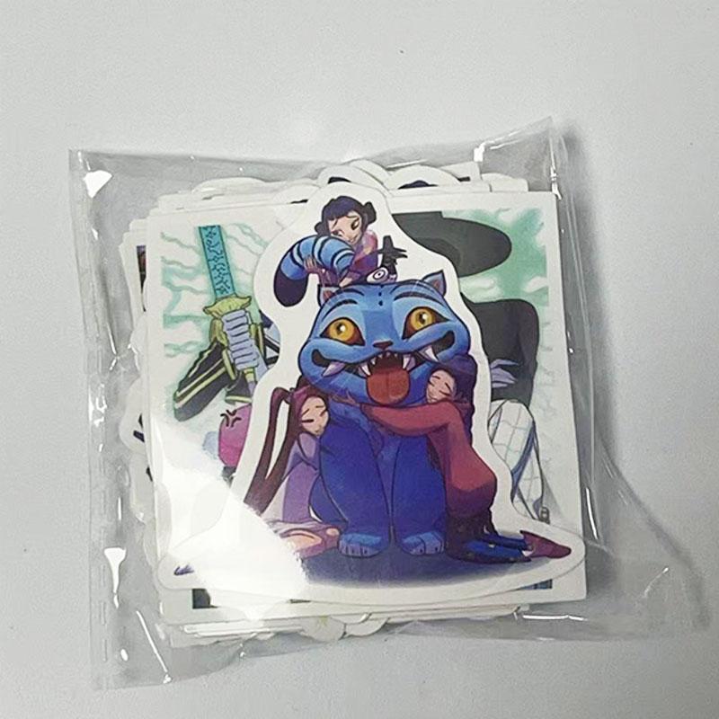 

55/110 шт. Kpop Наклейки Мисливиця на відьом Мультяшні Аніме Наклейки Румі тигр Декоративні наклейки для Скрапбукінгу Блокнота Естетичні