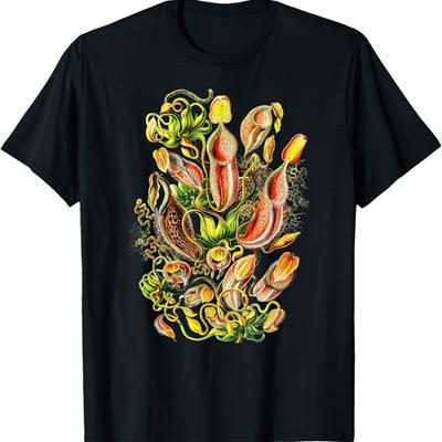 Carnivorous Plant Vintage Botanical Pitcher Plants T-Shirt