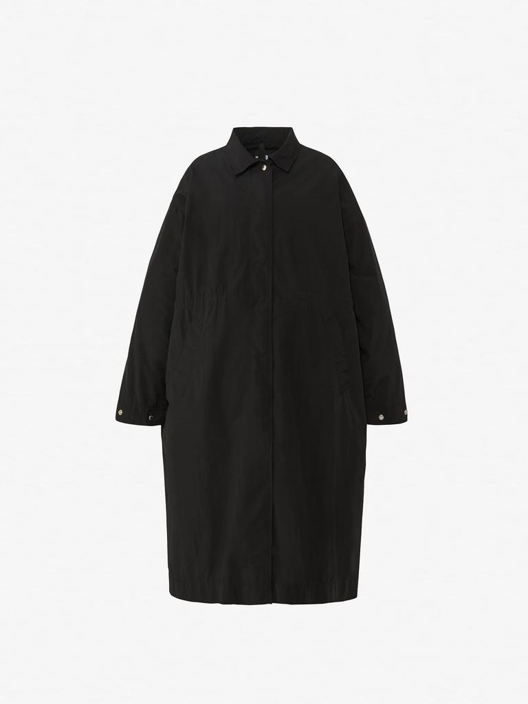 The North Face Roll Pack Journeys with Stowable Size L Women's Coat, Water-Repellent, Packable, Hood, Black,