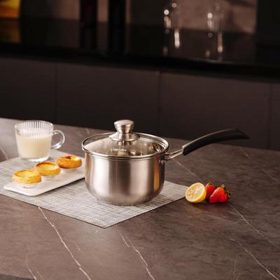 LIAN Elegant Stainless Steel Saucepan