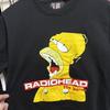 Vintage 90#039s Radiohead Simpson Band Black Unisex Tshirt Reprint WA3886 Unisex T-Shirt