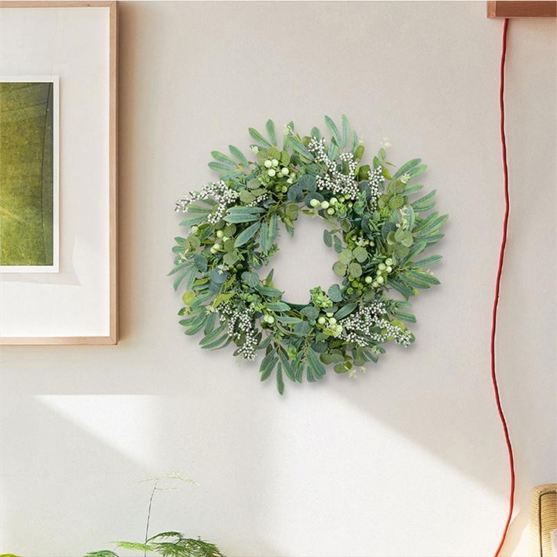 Spring Wreath for Front Door, Window, Wedding Party, Indoor and Outdoor