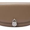 MICHAEL KORS Mila Cow Leather Saddle Bag, Shoulder Bag, Crossbody Bag Small Women's Light Taupe 35T5SIMC5L-229