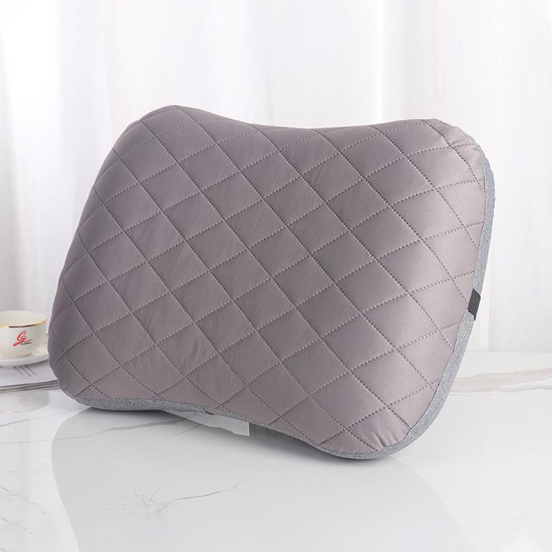Compact Inflatable Neck & Lumbar Support Pillow for Travel, Office, and Home