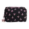 Cosmetic Bag Large Capacity Toiletry Bag Aesthetic Cosmetic Organizers Bows Makeup Bag Skincare Organisers for Women