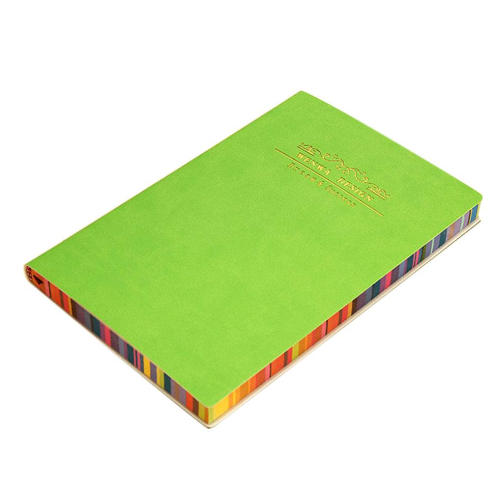 

A5 Notebook Leather Daily Planner Book Time Management Paper Notepad