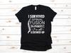 Spinal Fusion Surgery T-Shirt / Spine Surgery / Funny Surgery Gift / Get Well Soon Gift / Scoliosis T-shirt / T-shirt /T-shirt