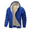 2026 Fall/Winter Thickened Lambswool Hooded Cardigan - European Size Casual Sweatshirt