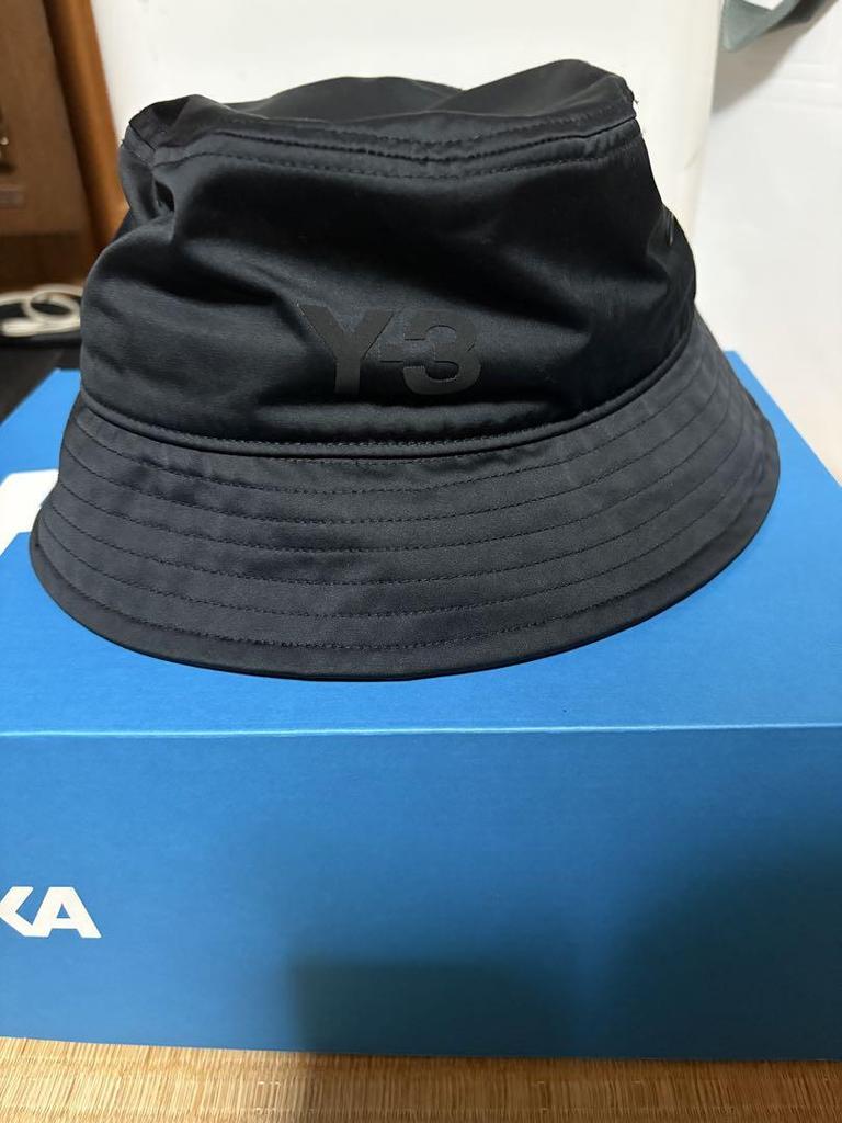 [USED] Y-3 Black Bucket Hat