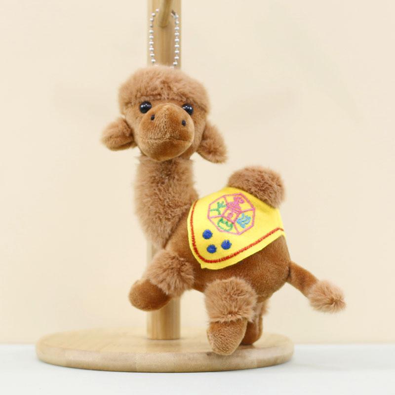 Adorable Camel Plush Toy Keychain Cute Dunhuang Camel Bag Charm Soft Doll