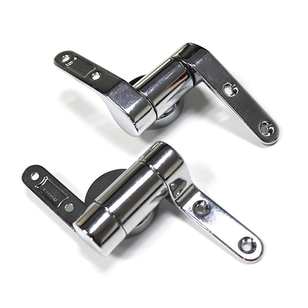 Toilet Seat Hinges Replacement Part Toilet Lid Hinges with Soft-Close Mechanism Hinge for Toilet Seat Simple Install