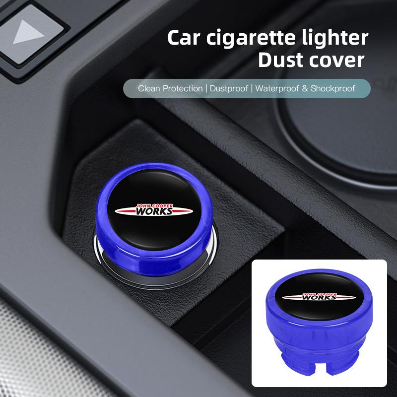 Auto Zigarettenanzünder Staubdicht Schutzabdeckung Zigarettenanzünder Knopf Für BMW Mini Works Cooper F54 F55 F56 F57 F60 R50 R52 R53 R55 R56