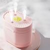 Luxury USB Mini Humidifier Silent Bedroom Aroma Three Mouthed Spray Mist Portable Home Air Purifier Elegant Device USB Charging