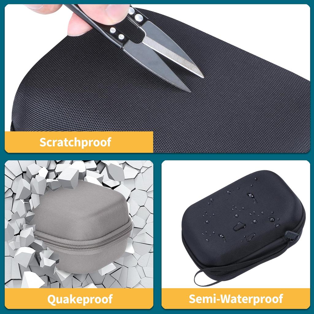 Lebakort Storage Case Compatible with Fujifilm Instax Evo, Instax Mini Evo Hybrid Instant Digital Camera and Printer (Brown Case)