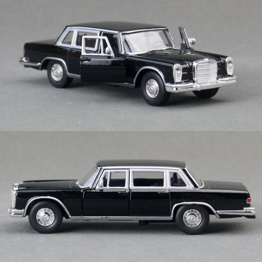 EFQXA1 WELLY 1:36 Mercedes-Benz 600 1963 Alloy Car Diecasts & Toy Vehicles Car Model Miniature Scale Model Car Toy For Children
