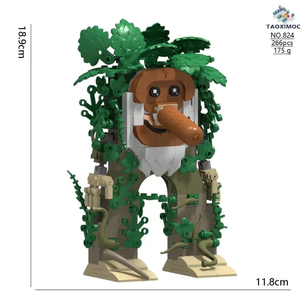 2025 Cartoon Italian Brainrot Animals Tung Tung Tung Sahur Building Blocks Model Desk Ornament Tralalelo Tralala Bricks Toy Gift