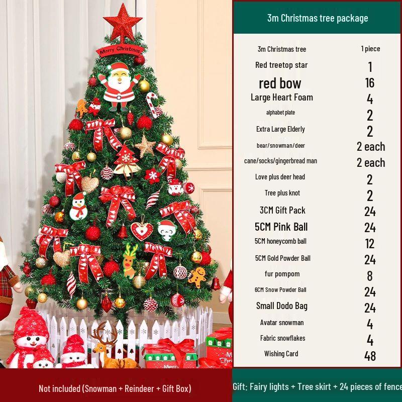 DIY Illuminated Christmas Tree Set