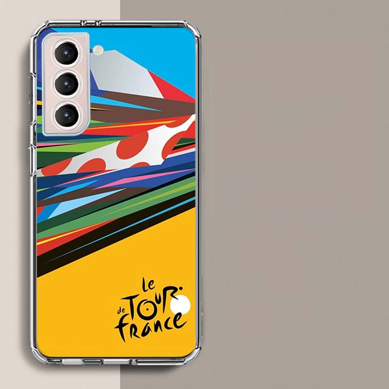 T-Tour De France Bicycle Phone Case For Samsung A16 A26 A36 A56 A17 A15 A25 A35 A55 A14 A24 A34 A54 A04S A05S Galaxy Note 20 10