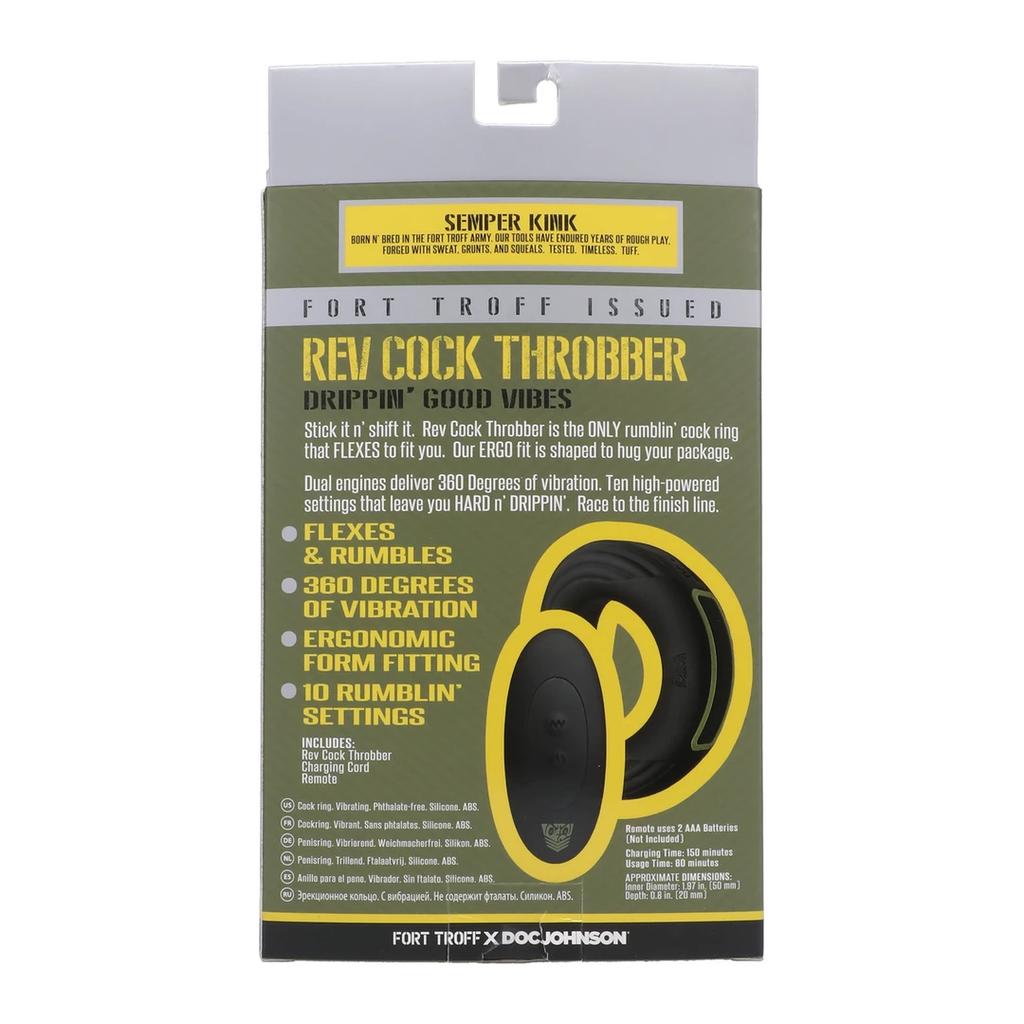 Doc Johnson - Vibrating Cock Ring - Large