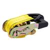 HFS(R) Ratchet Lashing Belts, Set of 2, 3.8cm x 4.5m, Breaking Strength 1.35t, Easy to Use, Fastening and Secures, Multi-Purpose, for Moving, Towing,