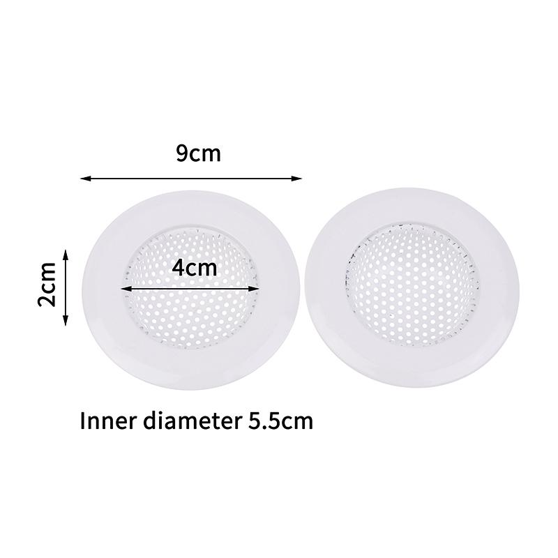 Stainless Steel Sink Filter Mesh Shower Floor Drain Hair Catcher Stopper Food Slag Drainer For Kitchen Bathroom Accessories