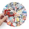 10/30/50pcs Funny Cartoon  Cars Stickers Cute Lightning McQueen Anime Decals Luggage Notebook Phone Graffiti Sticker Pack