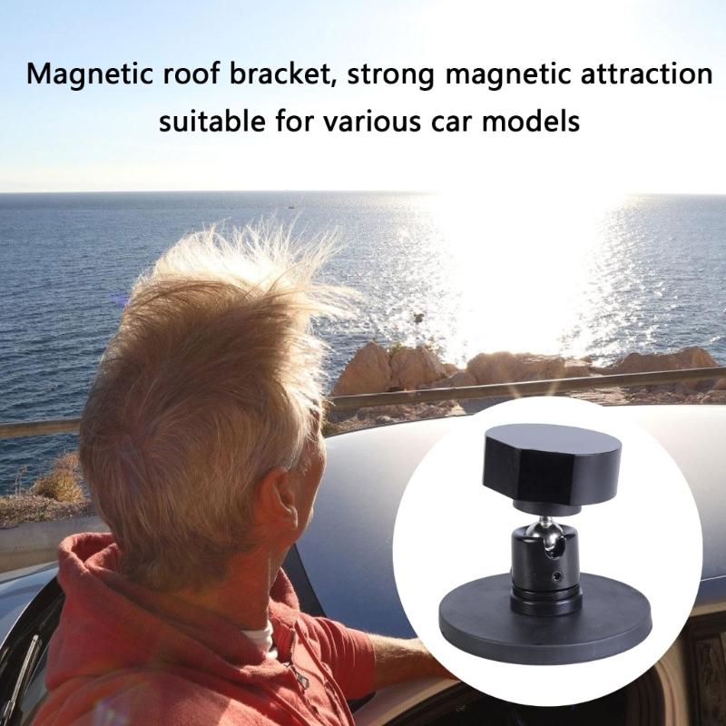 Easy To Install Magnetic Car Roof Stand Holder For Travel Photography And Outdoor Adventures Various Vehicles Activities